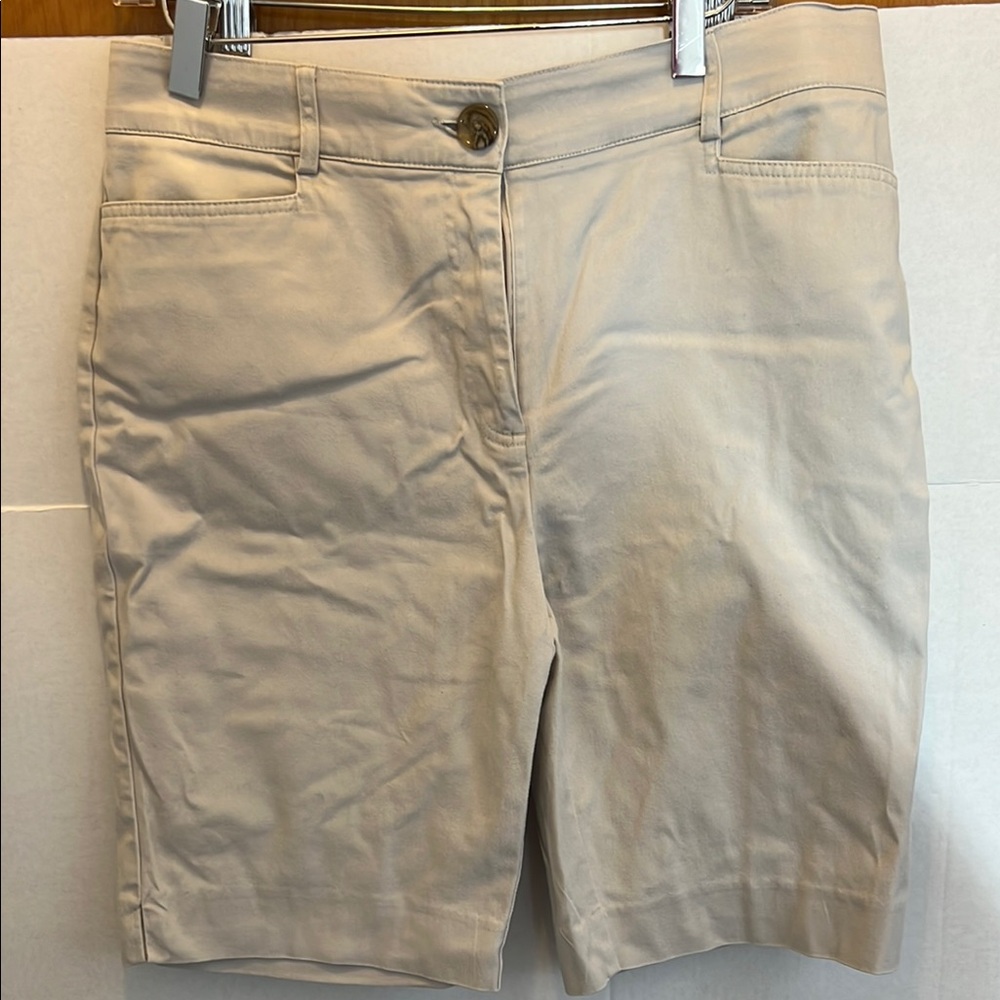 Studio Works Women's Tan Shorts
